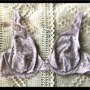 Aerie light pink Bralette 34D